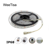 Waterproof LED Strip Light 12V 24V DC IP68 300 SMD 5050 Flexible Cool Warm White RGB 5M LED Tape Ribbon Stripe Outdoor Lighting