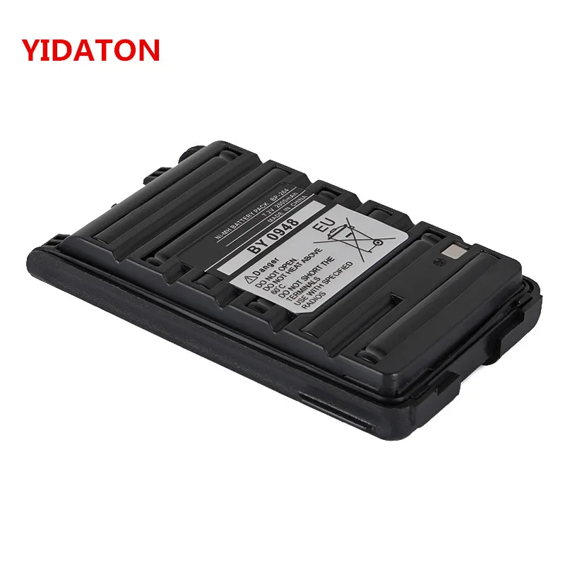 YIDATON DC 7,2 V 1400mAh Ni-MH батарея BP264 для двухсторонней радиосвязи IC V80