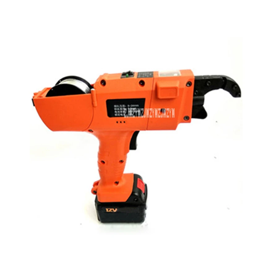 DLV6811 Automatic Rebar Tying Tools Portable Steel Bar Binding Machine 6-25mm Rebar Tying Machine , Double Battery 3000MAH 12V