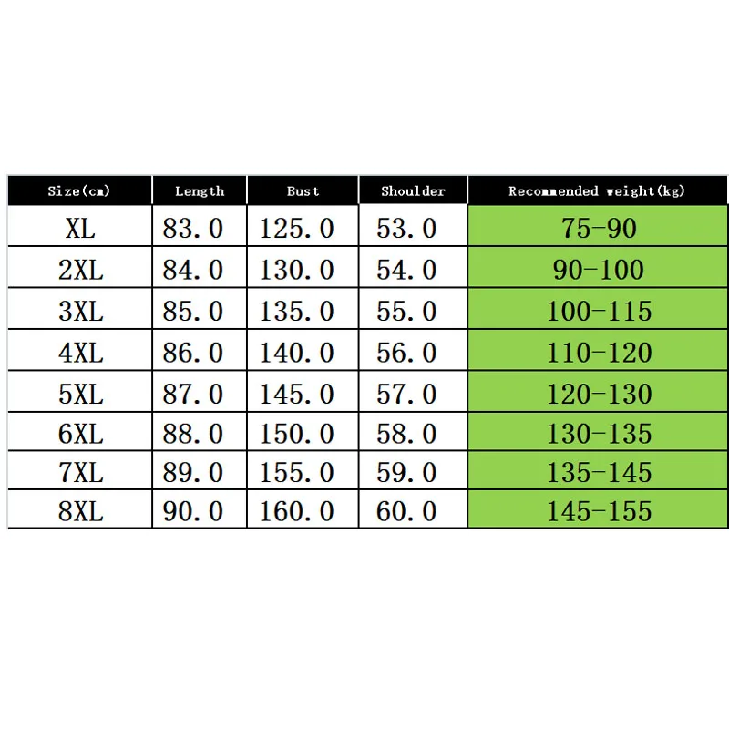 Zima Lage rozmiar grube 155kg ciepłe kurtki puchowe 6XL 7XL 8XL z długim rękawem Casual Plus Size płaszcze