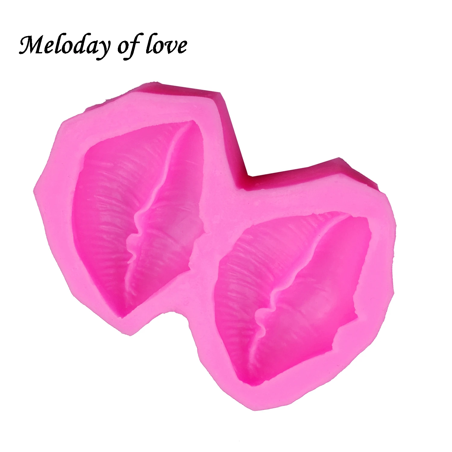 Lips chocolate Party cake decorating tools DIY mouth baking fondant silicone mold kitchen Baking accessories T0239