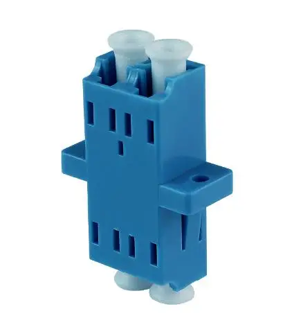 LC UPC connector optical adapter Duplex Single mode Plastic Fiber Optic Adapter, Fiber Optic Connector FTTH