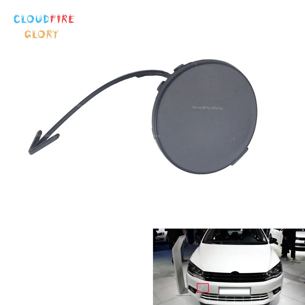 

CloudFireGlory 5C6807241 Front Bumper Grille Tow Eye Cap Cover Unpainted Plastic For Jetta MK6 2011 2012 2013 2014