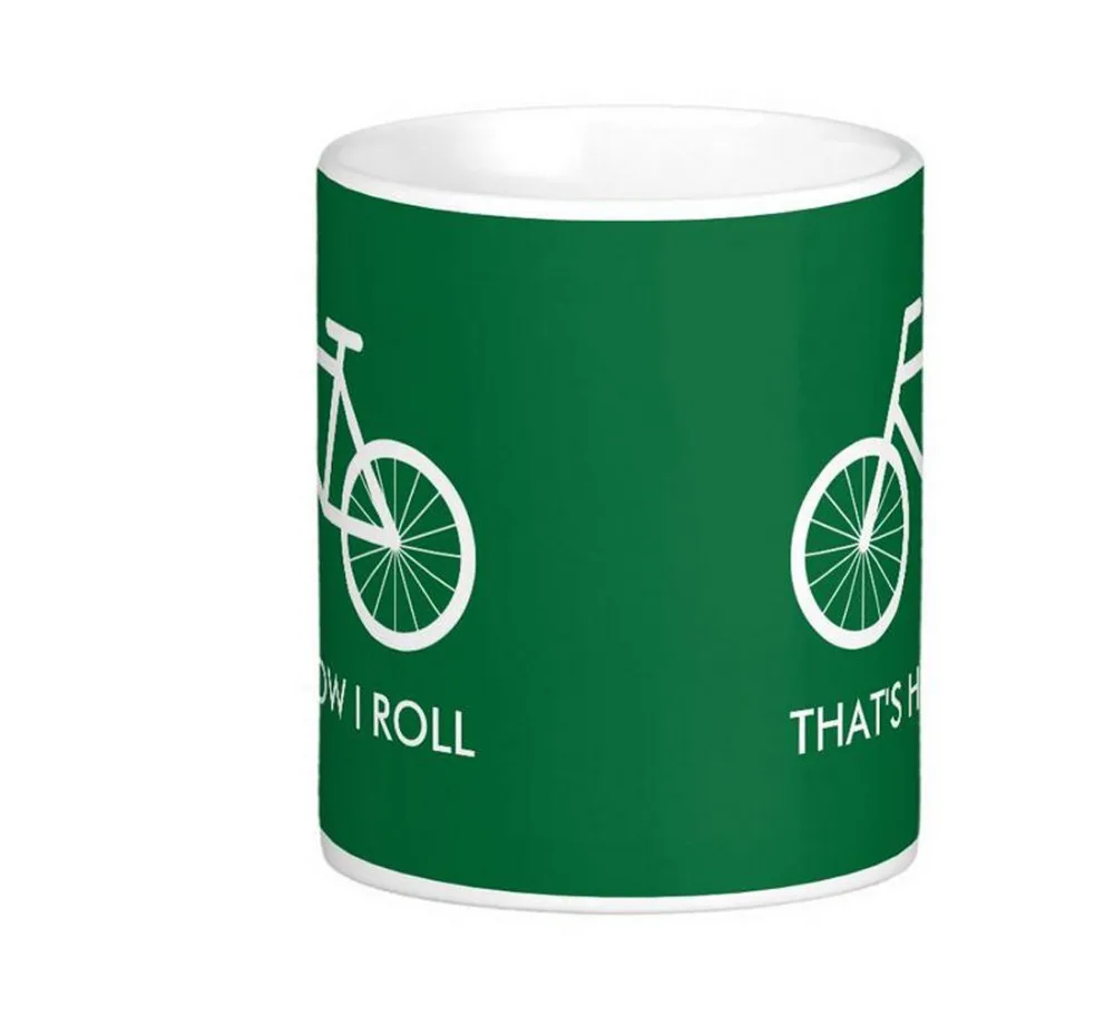 Funny bicycle for bike riding enthusiasts White Coffee Mugs Tea Mug Customize Gift By LVSURE Ceramic Mug Travel Coffee Mugs