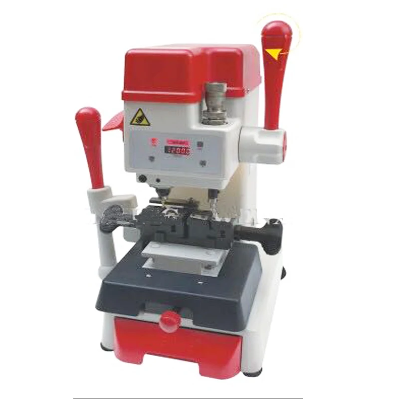 Key Duplicating Cutter Machine Locksmith Tools Adjustable Speed Vertical Semi-automatic Key Machine 120W Q39B