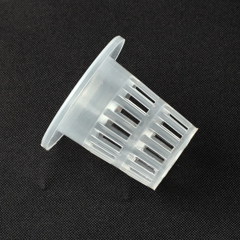 10pcs Diameter 40mm Agriculture Spatial Soilless Culture Equipment Mesh Pot Hydroponic Aeroponic Plant Grow Clone Basket