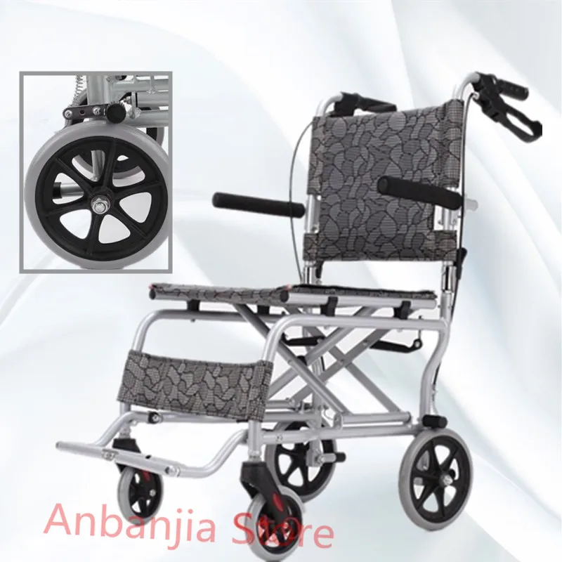 2021 High quality Portable Widen Seat Health Compact Manual Wheelchair