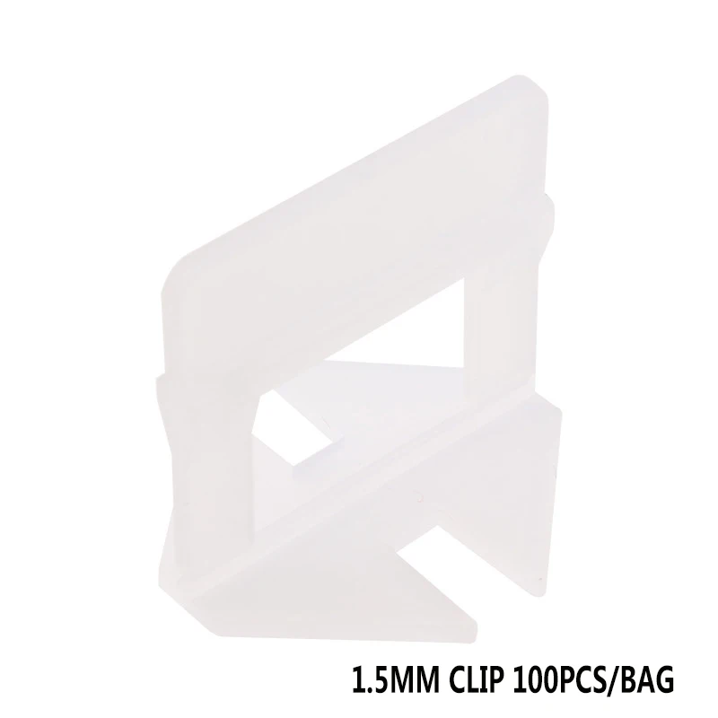 1.5mm Clip of Tile leveling system FG-2(Flat Clips) for thickness of 3mm to 12mm tile sold by bag 100pcs/bag