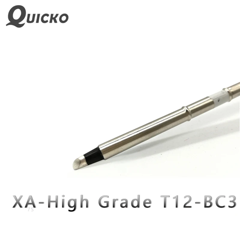 QUICKO XA High-gradeT12-BC2 BC1 BC3 lutownica żelazne wiertło/mała głowica spawalnicza w kształcie podkowy do stacji lutowniczej serii T12