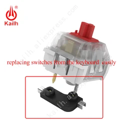 hot swap Socket Mechanical keyboard switches Kailh PCB DIY Base modification for replacing switches from the keyboard easily