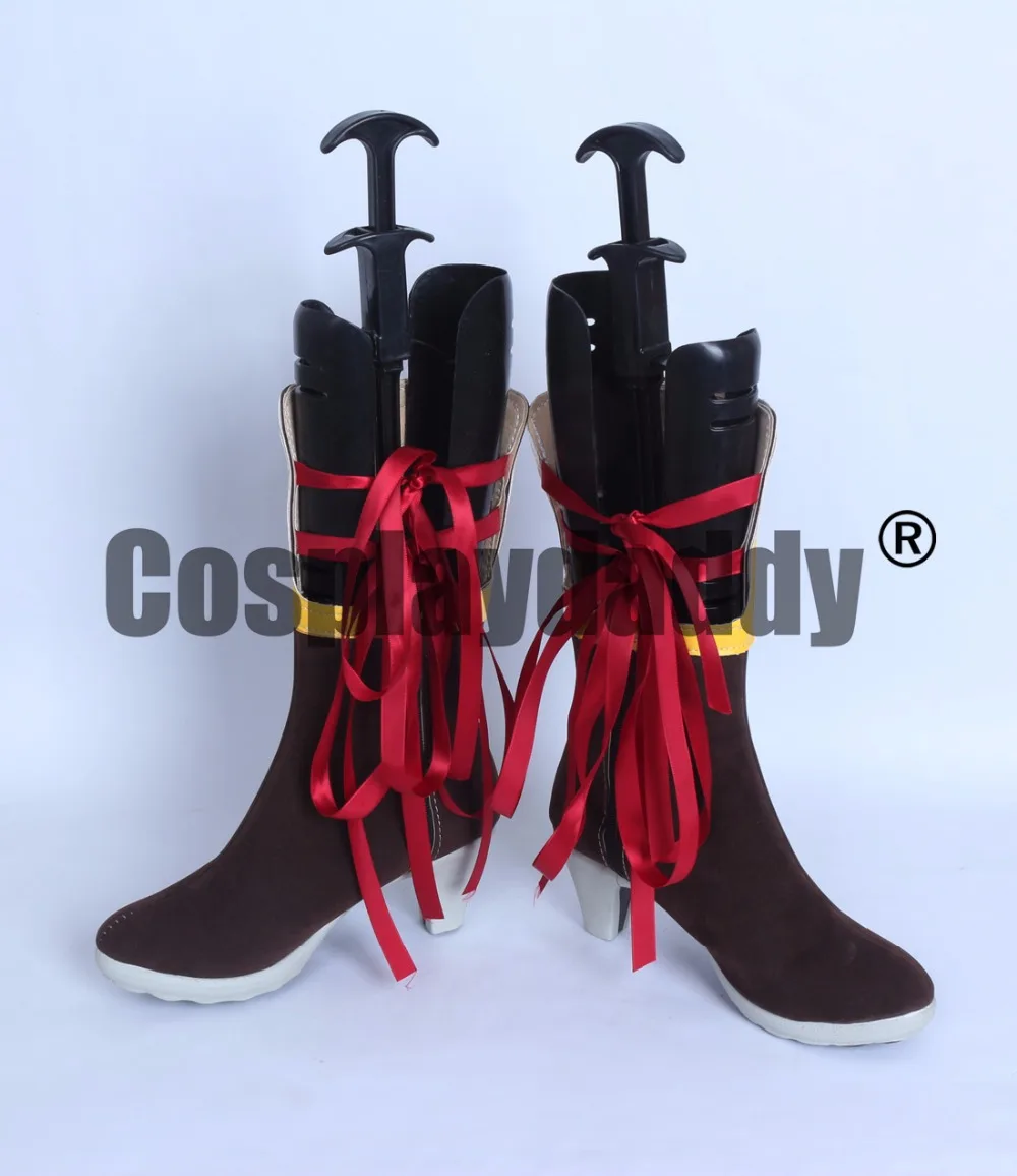 Tales of Zestiria Halloween Party Long Cosplay Shoes Boots H016