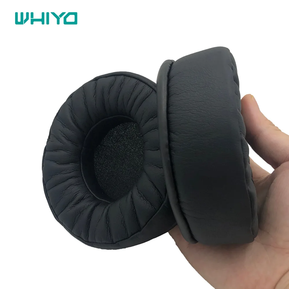 

Whiyo 1 Pair of Protein Leather Ear Pads Cushion Cover Earpads Replacement Cups for Bluedio T5 T 5 Headphones