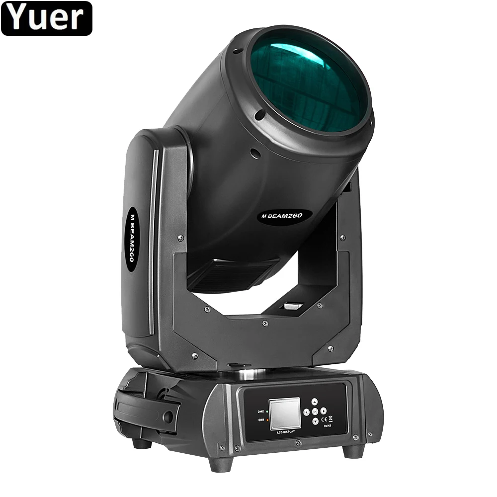 

DJ Disco Light 260W Beam Spot 2IN1 Moving Head Light With Strobe Effect DMX512 Sound Party Color Music Club Bar Stage Lighting