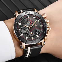Men Casual Sport Chronograph Watch #5
