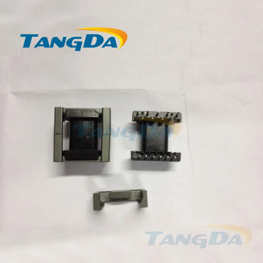 

Tangda EPC19 core Bobbin 5+6pin 11p DIP EPC magnetic core+skeleton PC40 soft ferrite cores Transformers horizontal