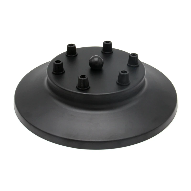 Multi Ceiling Canopy Retro Metal Black Ceiling Rose Vintage Spider Lights Fixtures