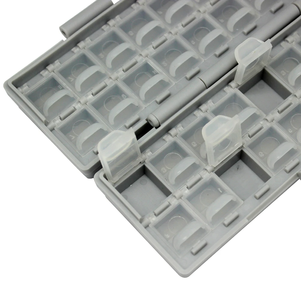 AideTek BOX-ALL-40 Compartments Enclosure surface mount components assorted resistor capacitor plastics Storage transparent box