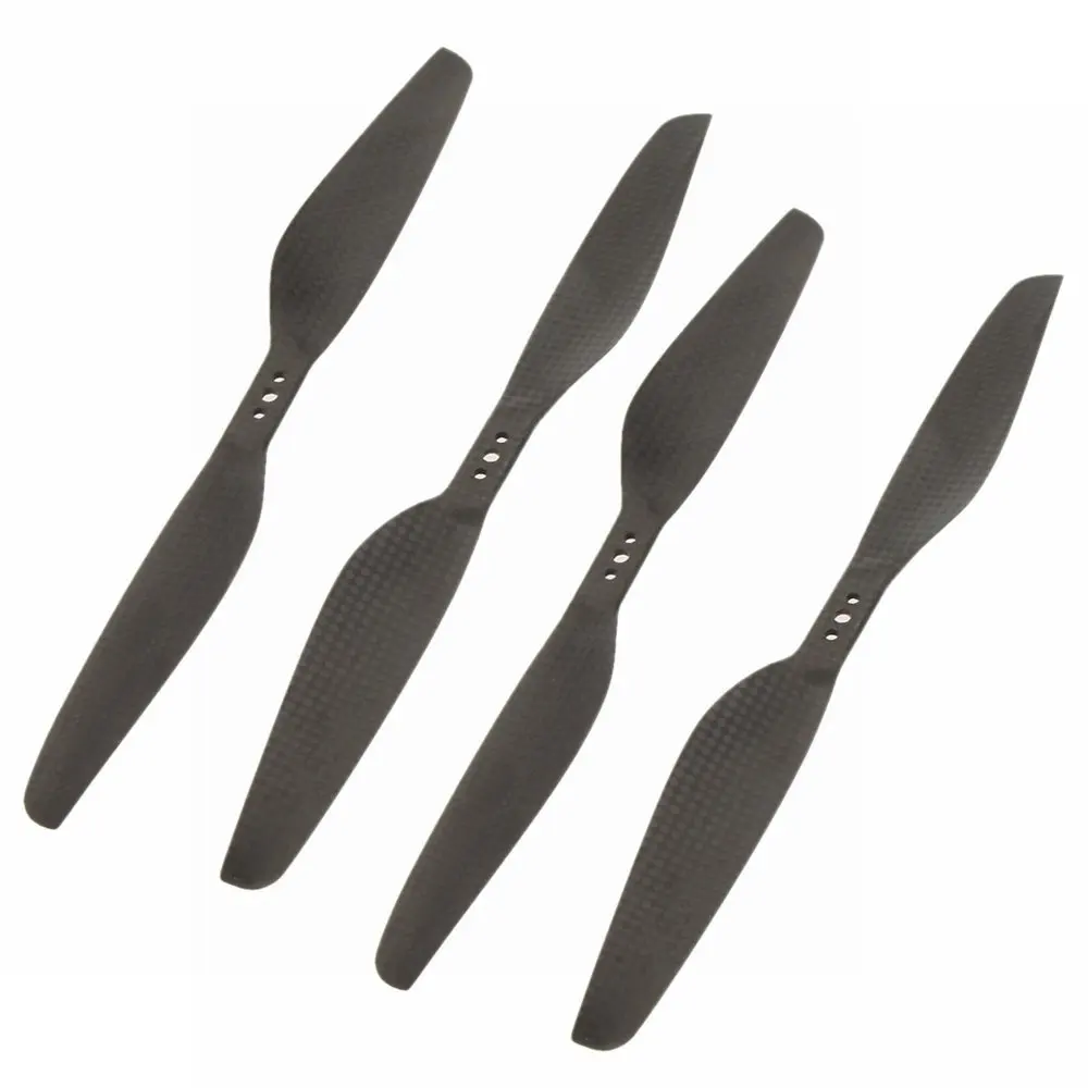 2 pairs New High Performance 1033 10*3.3 3-Hole Carbon Fiber Propeller Prop CW/CCW for DJI F450 F550 T-Motor Quadcopter