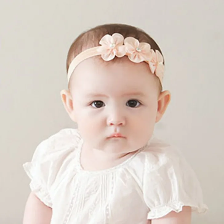 Cute Dear Kids Baby Girl Flower Party Supreme Headband Hair Accessories Gift  Elastic Headbands New Headwear Photo Props HOT