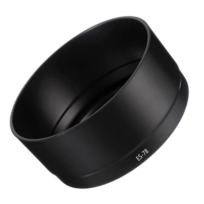 ES-78 ES78 Bayonet Mount Lens Hood cover 72mm For Canon EF 50mm f1.2L USM camera 5D3 5 DIII 5D MARK III 5DS 5DSR 6D 1DX 1DS lens