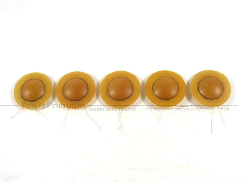 5pcs /lots 25.4mm 25.5mm 1inch 1''Resin Replacement Diaphragm Horn 4Ohm or 8 Ohm (Lead wire same size )