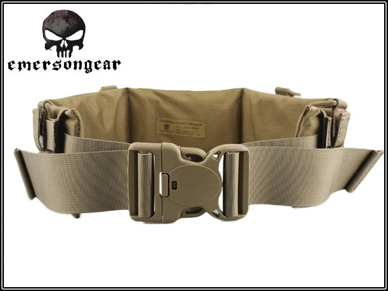 Cinturón táctico MOLLE EmersonGear caqui acolchado - imagen 2