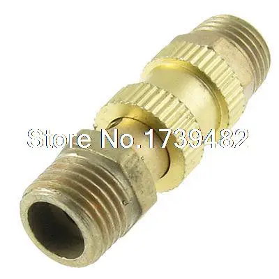 

Air Compressor 1/4" Dia Thread Release Valve Gold Tone