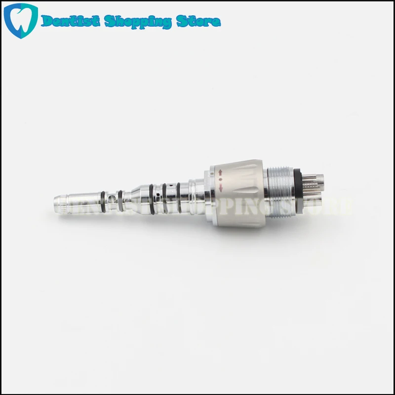 

NEW 6 hole Titanium Shell Dental LED fiber optic handpiece compatible with kv mutiflex