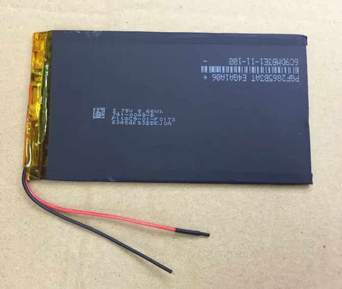 2600mAH 3.7V 2865113 batterijen, DIY mobiele voedingen, oplaadbare accessoires, tablet computers, batterijen Oplaadbare Li