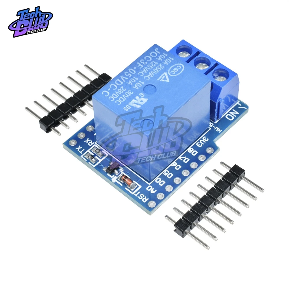 Un canale Wemos D1 Mini relè Shield per Wemos D1 Mini modulo relè per Arduino ESP8266 scheda di sviluppo 1 canale