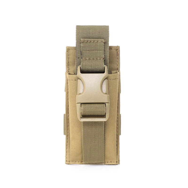 Tactical Single Pistol Magazine Pouch Molle Pouch Knife Flashlight Sheath Airsoft Hunting Ammo Camo Bags Belt Bags Outdoor