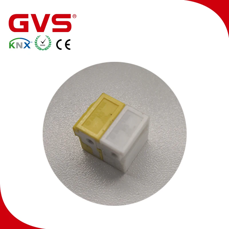 KNX/EIB KNX K-bus GVS KNX Terminals White & Yellow 10 pcs