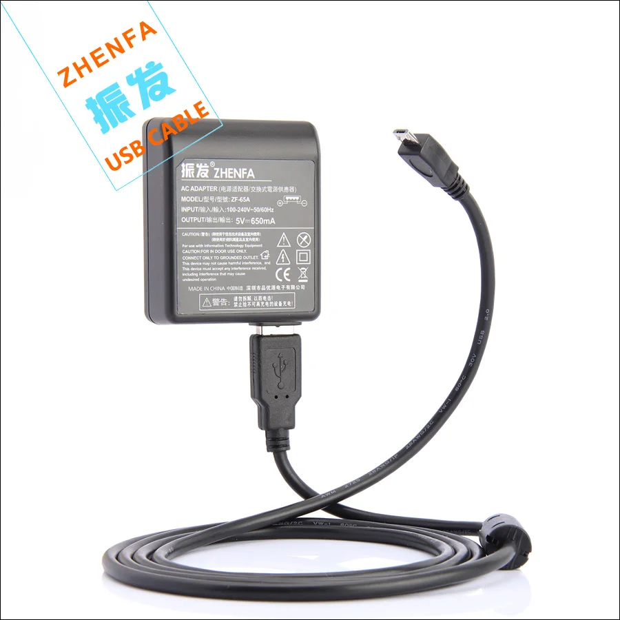 Zhenfa Micro USB Cable/Battery charger for SONY DSC-WX300 DSC-HX300 DSC-WX200 DSC-WX220 DSC-WX60 WX50 WX100 WX150 WX350