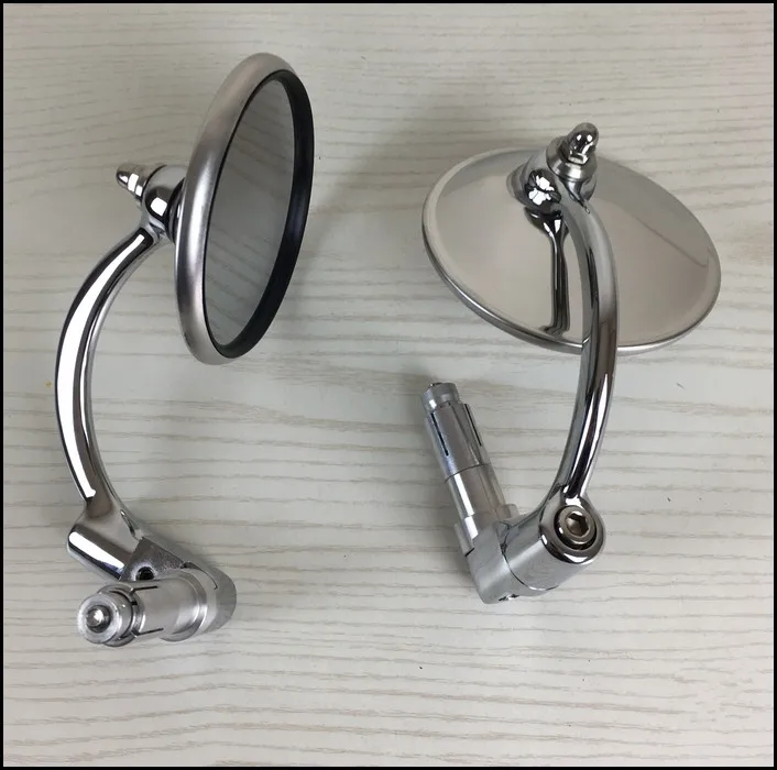 

Motorcycle Mirror Bar End Mirror Rearview Mirror For Dual Sport Crusier Chopper ATV BOBBER CAFE RACER