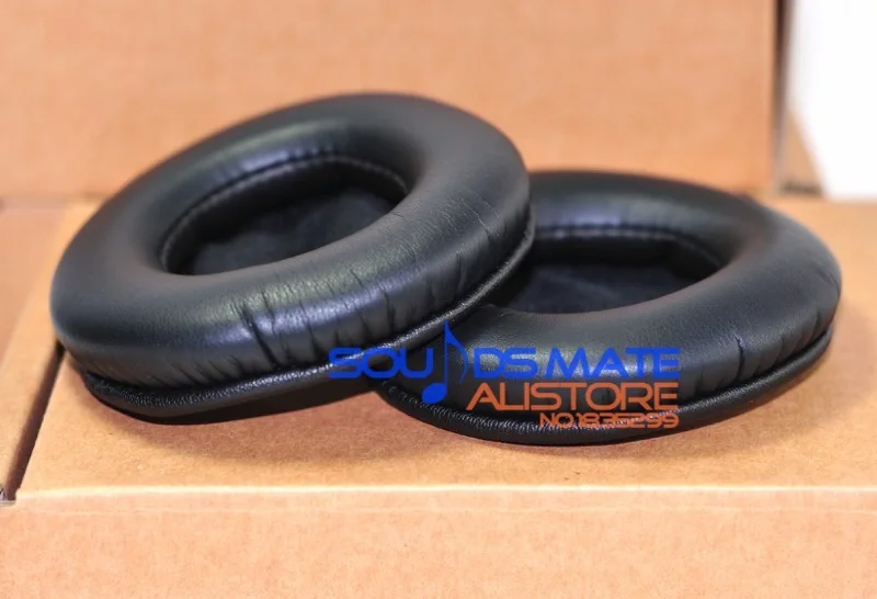 Almohadillas de repuesto para auriculares, almohadillas suaves de cuero de proteína para auriculares Denon DN HP 1000 DN HP1000 DJ