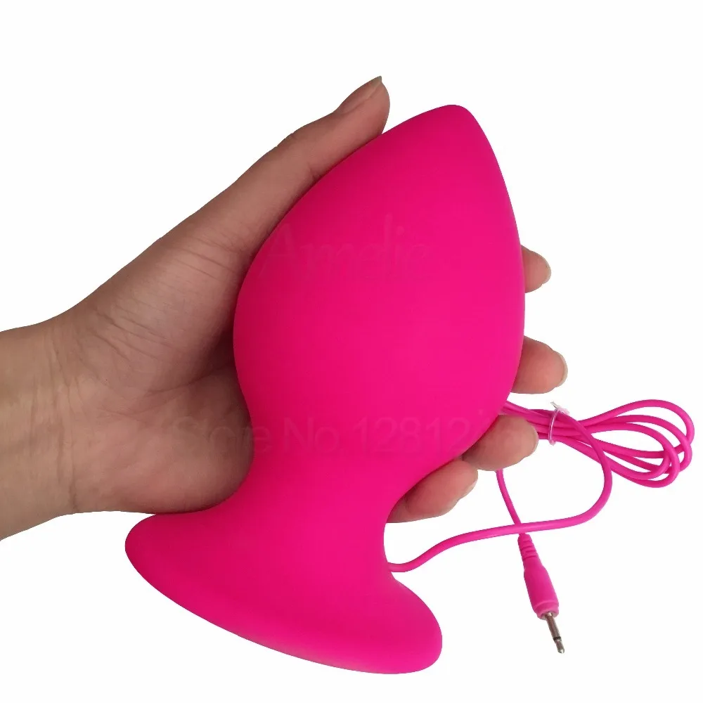 Super Big Size 7 Mode Vibrating Silicone Butt Plug Large Anal Vibrator Huge Anal Plug Unisex Erotic Toys Sex Products L XL XXL