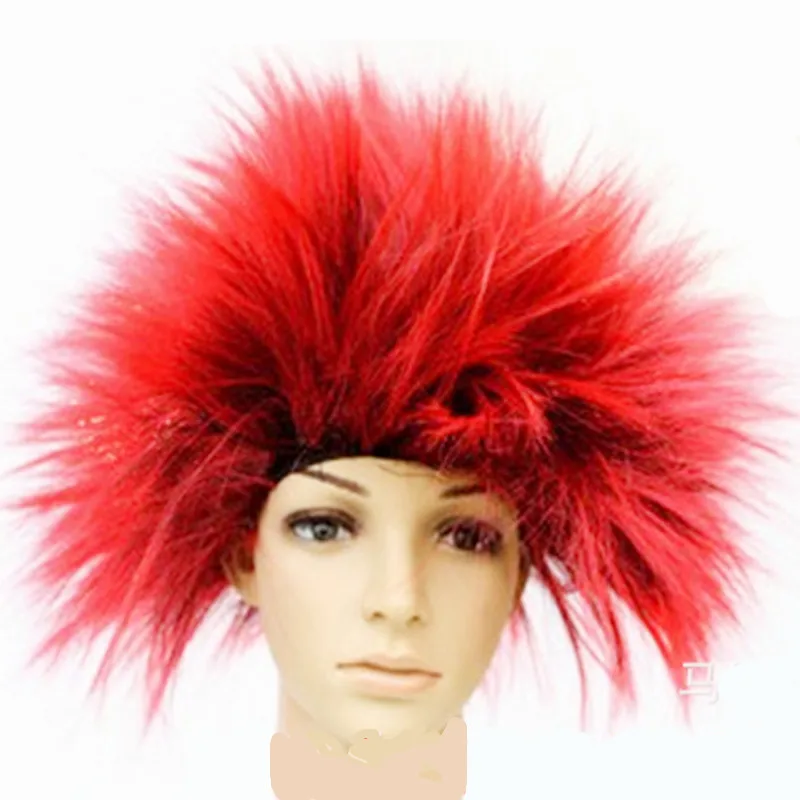 Big Hair Explosive Hairstyle Hair Set Cosplay Peluca Peruca Perruque Headwear Carnival Purim Nightclub Rave Party Costumes Dress