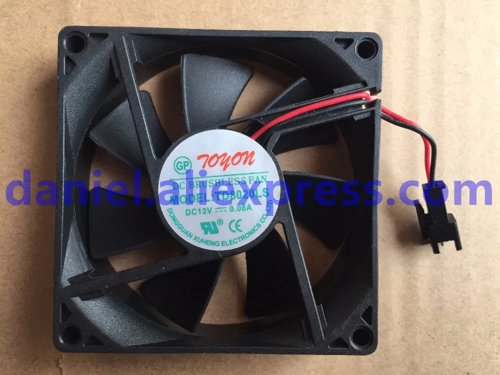 New original TD8020LS 12V 0.08A 8CM drinking water fan 80*80*20MM silent fan