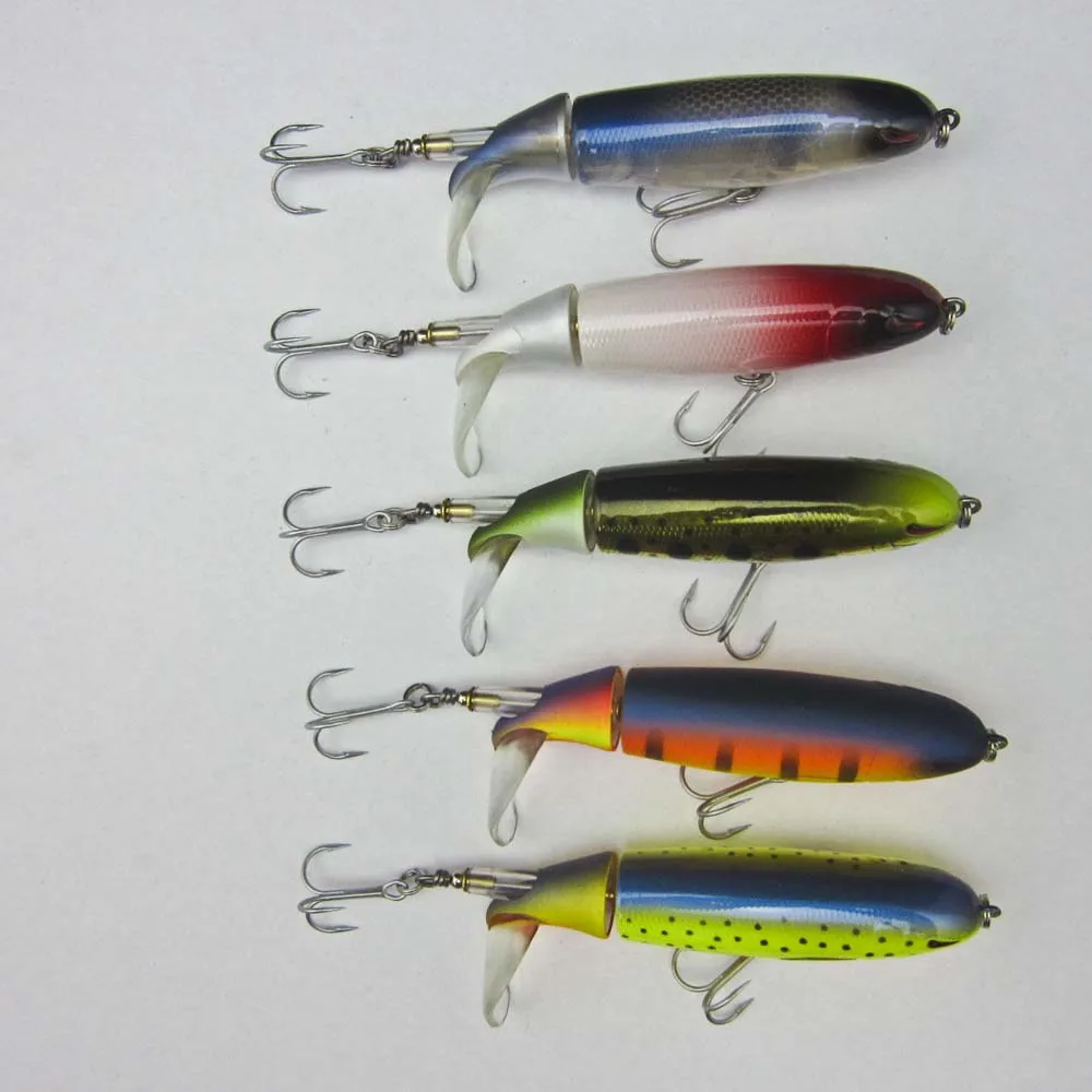 BassLegend Fishing whopper plopper Topwater Surface Floating Minnow Bass Pike Trout Jointed Minnow Swimbait 90F