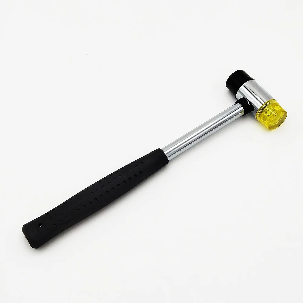 26mm Double Faced Household Rubber Hammer Domestic Nylon Head Mallet Multifunctional no damage Hand Tool for Jewelry / Craft/DIY