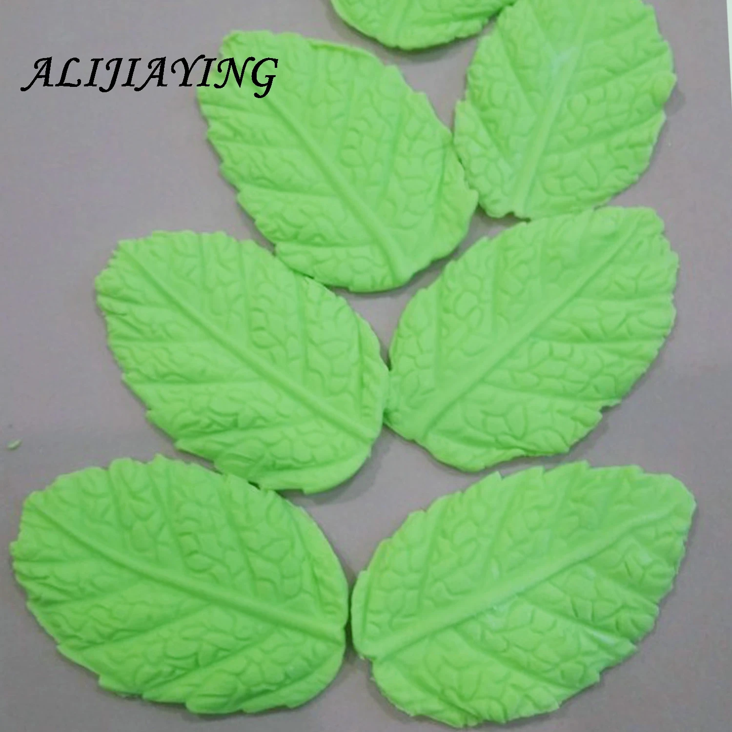 2Pcs/set Leaf petal Silicone Mould For Cake Decoration Molds Leaves Fondant 3D Silicone Mold Gum Paste tools D0311