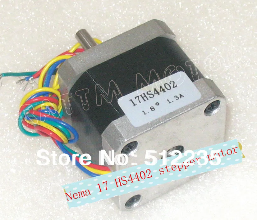 

Nema17 CNC Stepper Motor 40mm/ 58 Oz-in / 1.3A CNC stepper motor stepping motor 4lead wrie