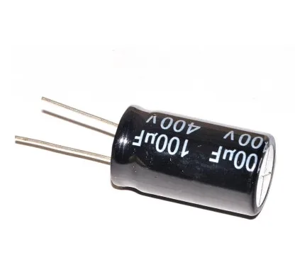 

400V 100UF 100UF 400V Electrolytic Capacitor volume 18*30 18*35 best quality