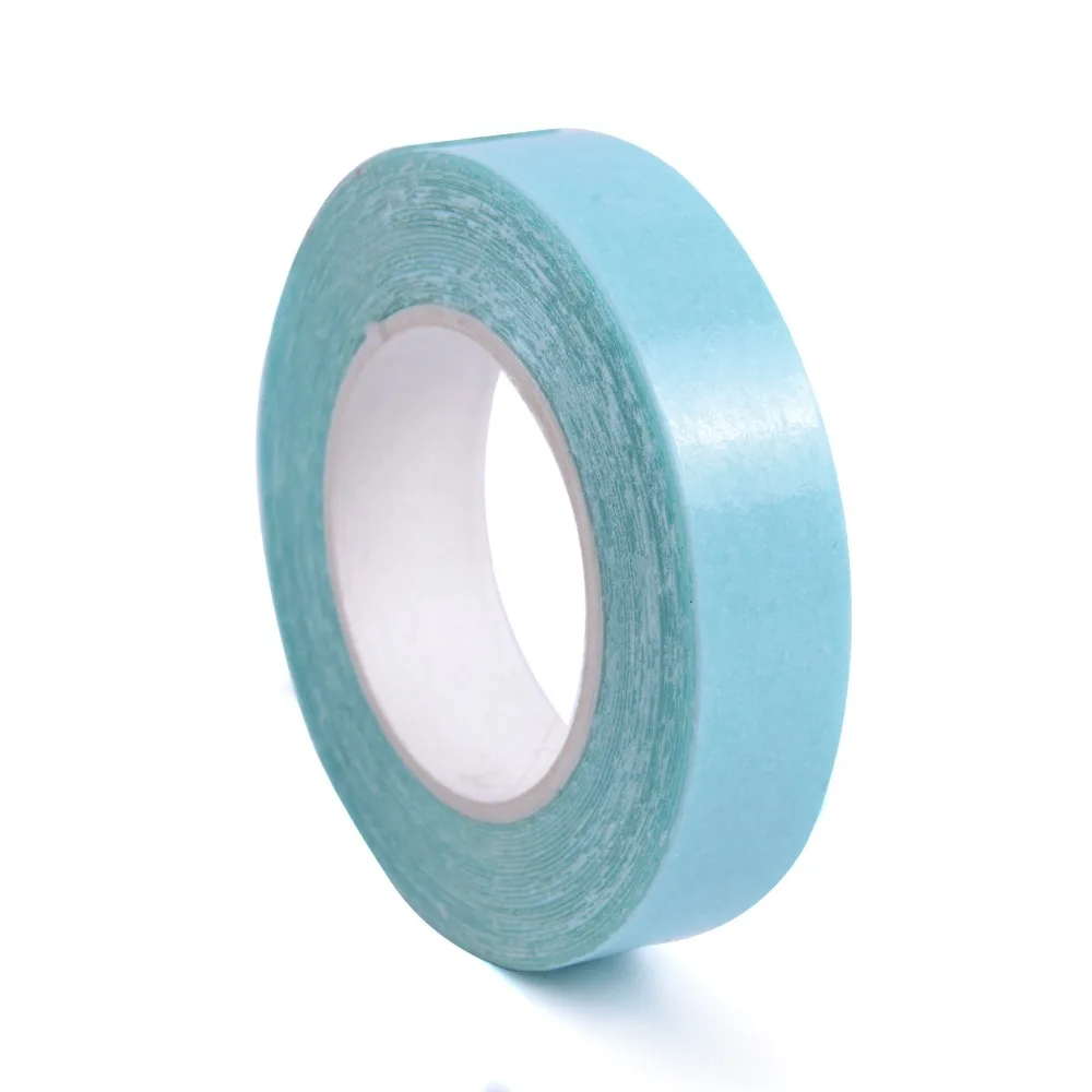 NEW 1cmx3m  Blue  Dedicated Professional Roll Strong Adhesive Double Side Tape for Hair Extension