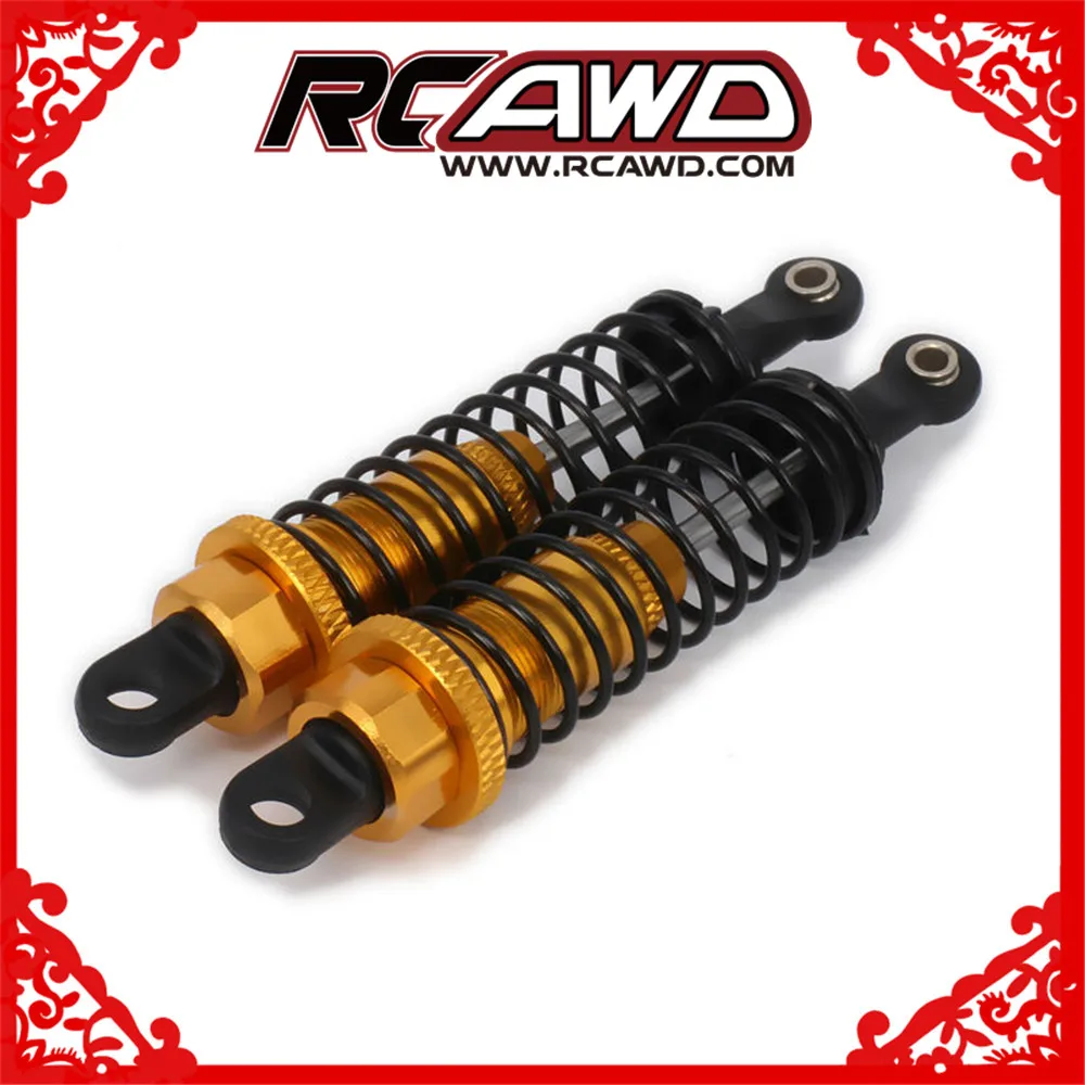 Oil adjustable 70mm long alloy aluminum shock absorber damper for rc car 1/16 buggy truck upgraded hop-up parts Hsp hip losi Toy