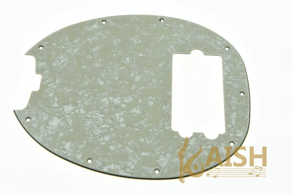 Bass Pickguard MusicMan Stingray MM4 Scratch plate for Music Man MM2 4 String Guitar Parts  Aged Pearl