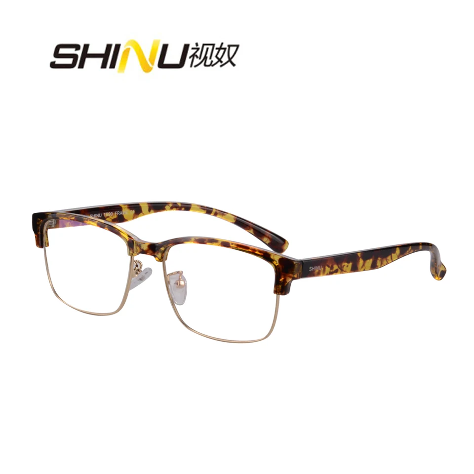 SHINU Custom Progressive Multifocal Reading Glasses Men See Near Far Oculos De Grau Prescription Protective Gaming Glasses Men