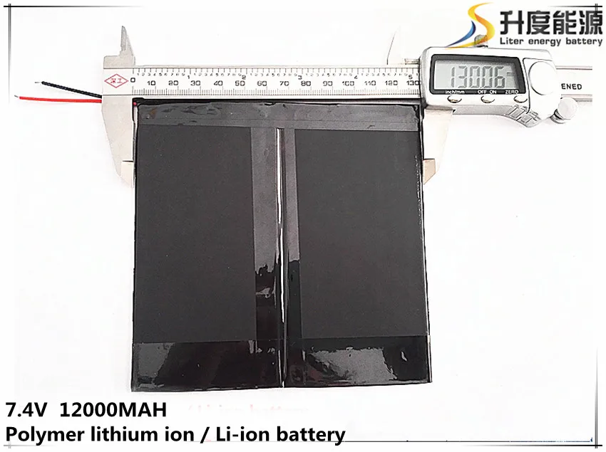 7.4V 12000mAH Li-ion battery for PIPO M6,M6Pro ,M6Pro 3G ,Freelander PD800 Tablet PC, 37*125*130mm