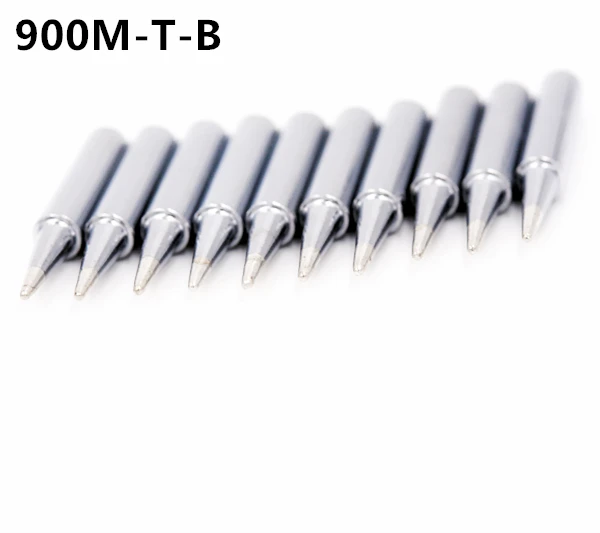 SZBFT 10pcs Solder Soldering Iron Tip 900M-T-B welding tips for Hakko Soldering Rework Station Tool