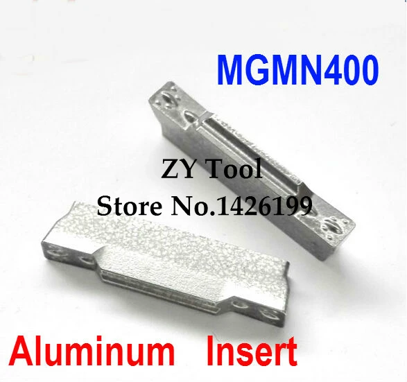 

10PCS MGMN400 for aluminum carbide turning insert ,Factory outlets,cutting insert,cnc,for Grooving Holder MGEHR & MGIVR &MGEVR